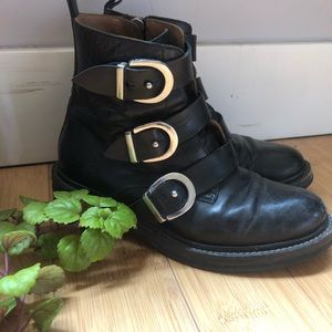 Rare Frye Boots- Alice Triple Buckle